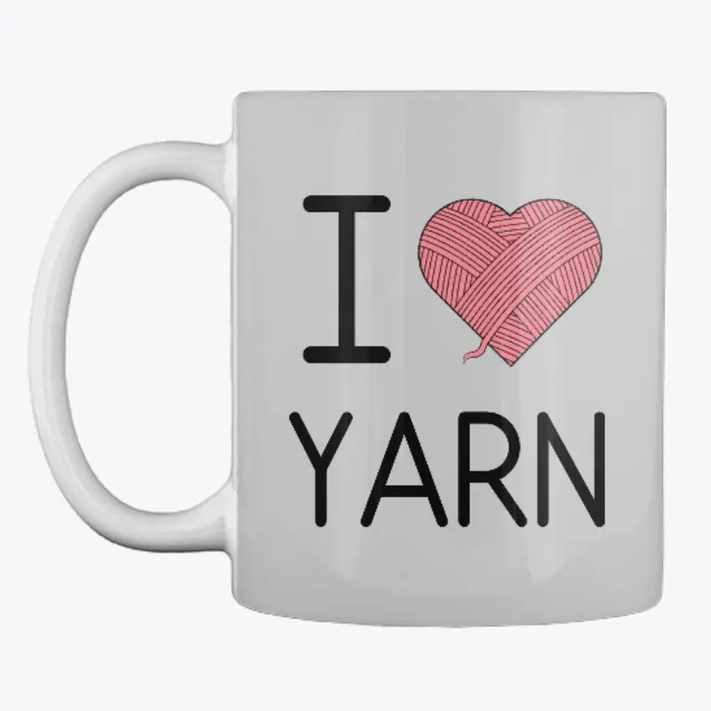 I Love Yarn - Pink