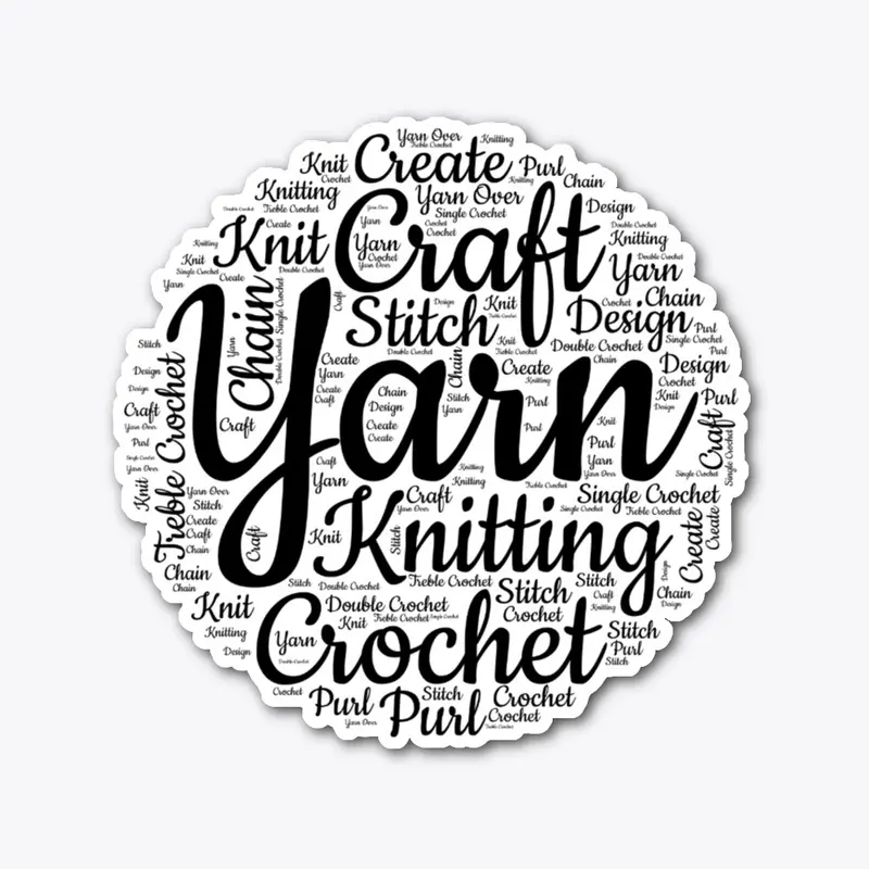 Yarn, Knitting, & Crochet Words