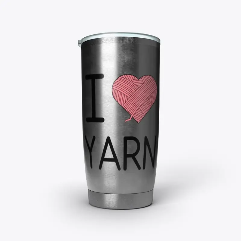 I Love Yarn - Pink